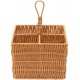 Porta Talher Quadrado 23,3cm Altura 17cm Largura Vertical Claro
